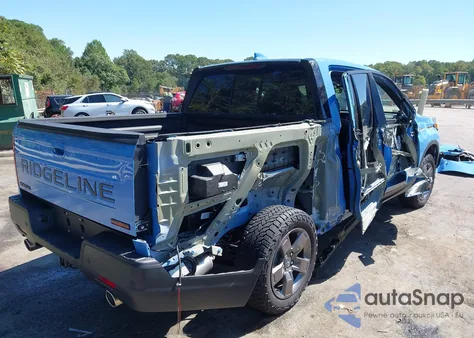 2024 Honda Ridgeline Trailsport z USA, uszkodzony, nr VIN 5FPYK3F69RB012583